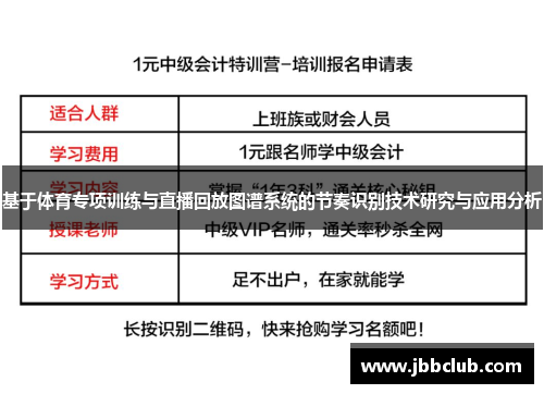 基于体育专项训练与直播回放图谱系统的节奏识别技术研究与应用分析